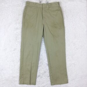 Dickies Mens Pants 874 Original Fit Work Khaki Chino Straight Leg 36x32
